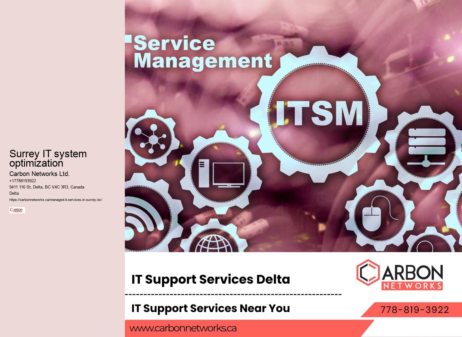 Streamlined IT service management Surrey